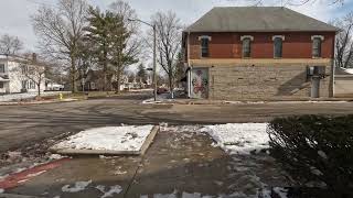 Walking Crawfordsville Indiana in January [upl. by Lynett]