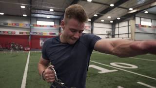 Jarred Kelenic Seattle Mariners Upper Body MLB Workout Highlights [upl. by Keyser]