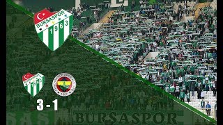 Bursaspor 3  1 Fenerbahçe 11022010 [upl. by Oikim]