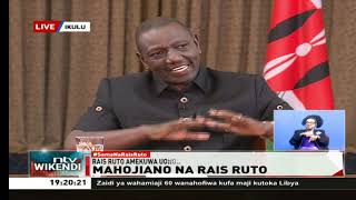 🔴 LIVE President William Ruto on State Of The Nation  FULL INTERVIEW [upl. by Schindler]