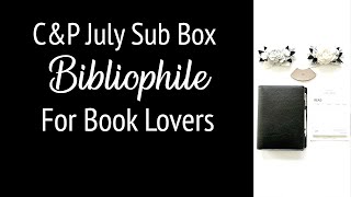 Cloth and Paper July 2024 Bibliophile Must Have Luxury Sub Box For Book Lovers [upl. by Aisila]