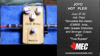 HOT PLEXI JOYO JF32 Demo Simulates JCM 800 [upl. by Trent423]