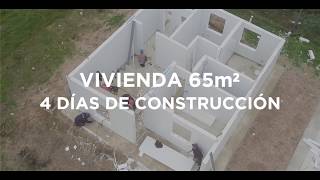 Vivienda prefabricada en 4 días  SPM  MontFrío [upl. by Kennith57]