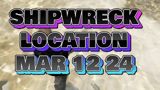 Shipwreck Location Today March 12 2024 GTA Online  GTA online daily shipwreck location [upl. by Mcintyre]