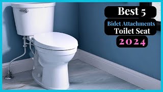 ✅TOP 5 Best Bidet Attachments of 2024  Tested and Reviewed [upl. by Atteynad]