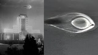 AI Focuses UFO From 1937 Over City Hall In Vancouver Canada UAP Sighting News [upl. by Aicatsue934]