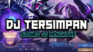 DJ TERSIMPAN SLOW JJ TIKTOK TERBARU 2023  PLAY 21 [upl. by Oizirbaf]