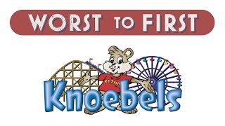 Worst to First Knoebels Coasters Ranked 2023 [upl. by Nikita139]