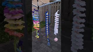 windspinners haken crochet kleurig windmobiel [upl. by Nurat]