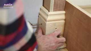 Part 6 How to cut and fix skirtings [upl. by Maloney]