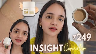 Insight Professional Ultimate HD Longwear Concealer Review  Insight Cosmetics  Swatches  Demo [upl. by Irak]