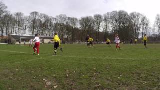 Voetbalmatch Berchem  Antwerpen U8 04032017 [upl. by Gilli]