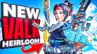 I UNLOCKED The NEW VALKYRIE HEIRLOOM  Gameplay Apex Legends [upl. by Aicemaj446]