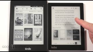 New Kobo Aura 6quot 2013 vs Kindle Paperwhite Comparison [upl. by Atirak]