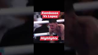 Teofimo Lopez vs George Kambosos jr 🔥🔥highlight BoxingHighlights TeofimoLopez GeorgeKambosos [upl. by Laiceps]