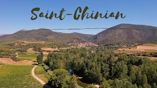 SaintChinian vineyards  drone visit [upl. by Aisatan]