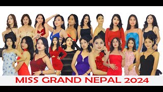 Miss Grand Nepal 2024 contestants [upl. by Melissa]