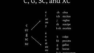 Latin Ecclesiastical Pronunciation [upl. by Garmaise319]