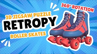 Retropy Gameplay 3D Puzzle Fun on Meta Quest amp Steam Roller Skates 3x Speed [upl. by Akisej]