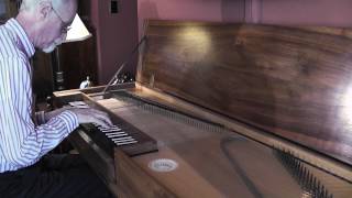 Ryan Layne Whitney WF Bach Polonaise No 8 in E minor on clavichord [upl. by Lawry]