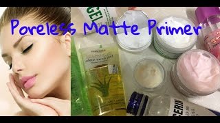 DIY Poreless Matte Primer for all skin types Primer for Oily Skin [upl. by Pirozzo]