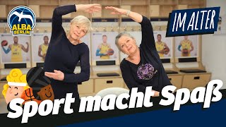 Bewegung im Alter 01  Gesunder Rücken  Sport macht Spaß im Alter [upl. by Erodroeht]