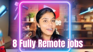 Top 8 Work From Home Jobs 2024  Hiring Across India No Experience [upl. by Bradney268]