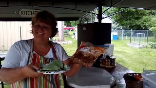 Cooking in our Outdoor Kitchen  Beef Fajitas [upl. by Godewyn]