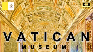 Vatican City  Walking Tour of St Peters Basilica and Vatican Museum 2023 [upl. by Dorothea]