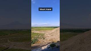 Mount Ararat View From Armenia 🔥 shorts Khor Virap Monastery [upl. by Ahsitam459]