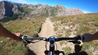 Queyras Ascension de la dent de Ratier  descente Furfande en VTT [upl. by Alaekim191]