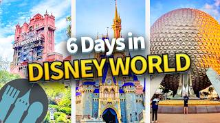 The ULTIMATE 6 Day Disney World Trip Itinerary [upl. by Tarrel]