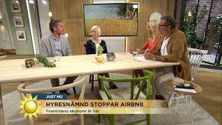 Hyresnämnd stoppar Airbnbuthyrning  Nyhetsmorgon TV4 [upl. by Crudden]