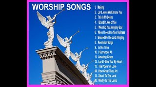 WORSHIP SONGS Playlist6 NONSTOP KARAOKE [upl. by Marchall]