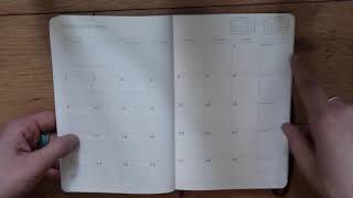 Leuchtturm B6 2021 monthly planner [upl. by Ahseinat]