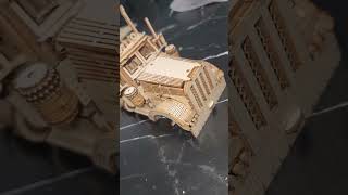 3D wooden puzzles fuel tank car [upl. by Lebna]