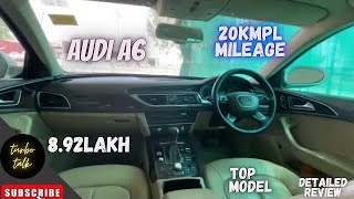 Swift के price में Audi A6 diesel 🔥  Audi A6 second hand full review [upl. by Ecitnirp]