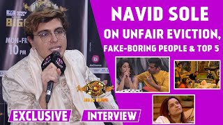 Navid Sole First Eviction InterviewOn Shocking Exit Favorites Top 5 AnkitaVicky Boring Player [upl. by Nala383]