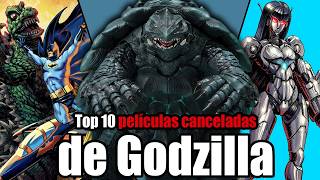 10 Películas CANCELADAS de Godzilla que debieron existir [upl. by Phionna]