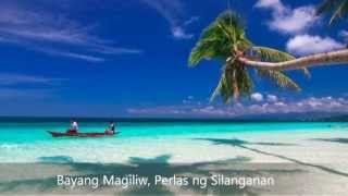 The Philippine National Anthem with lyrics HD [upl. by Nnahgem341]