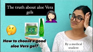 How to choose a aloe Vera gel tamil Best aloe Vera gel Aloe Vera gel uses [upl. by Annawal]