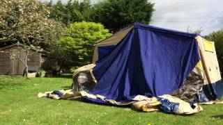 Cabanon Galaxy trailer tent build pt2 [upl. by Almeta742]