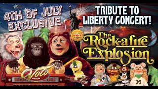 Exclusive Rockafire Explosion 4th of July Tribute to Liberty Show only at Volo Museum [upl. by Allison803]