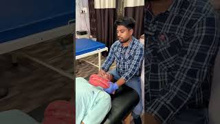 Cervical pain chiropractic treatment backpain backpainchiropractic neckpain [upl. by Anivek]