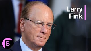 BlackRock CEO Larry Fink on US Economy Trump Vs Harris Geopolitical Risks Full Interview [upl. by Odraude]