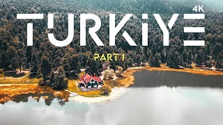 TÜRKİYE 4K DRONE ÇEKİMİ  Türkiyeyi Gökyüzünden Seyret  PART 1 [upl. by Jankell]