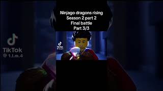 ￼Lego ninjago dragon rising season 2 part 2 final battle clips ￼ [upl. by Ahsienak]