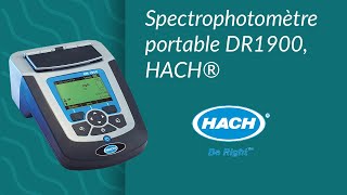 Spectrophotomètre portable DR1900 HACH® [upl. by Lhadnek68]