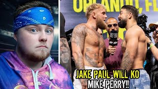 JAKE PAUL WILL BEAT MIKE PERRY amp HERES WHY [upl. by Artimed]