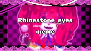 FNaF Rhinestone eyes memeGachaClubElizabethCircus Baby made by Cheesemylovee ❤️‍🩹😱✨ [upl. by Ttegirb]